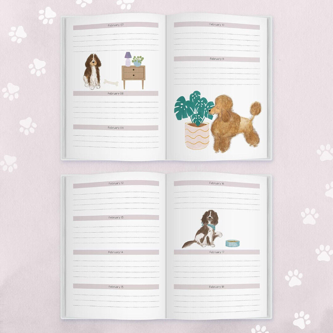 Perpetual Planner for Dog Lovers Hardback