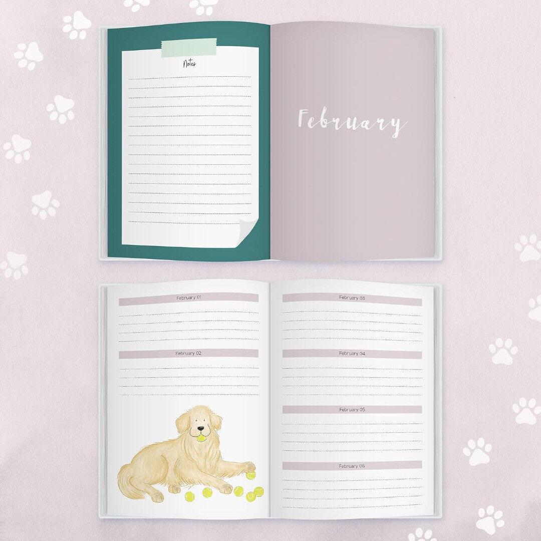 Perpetual Planner for Dog Lovers Hardback