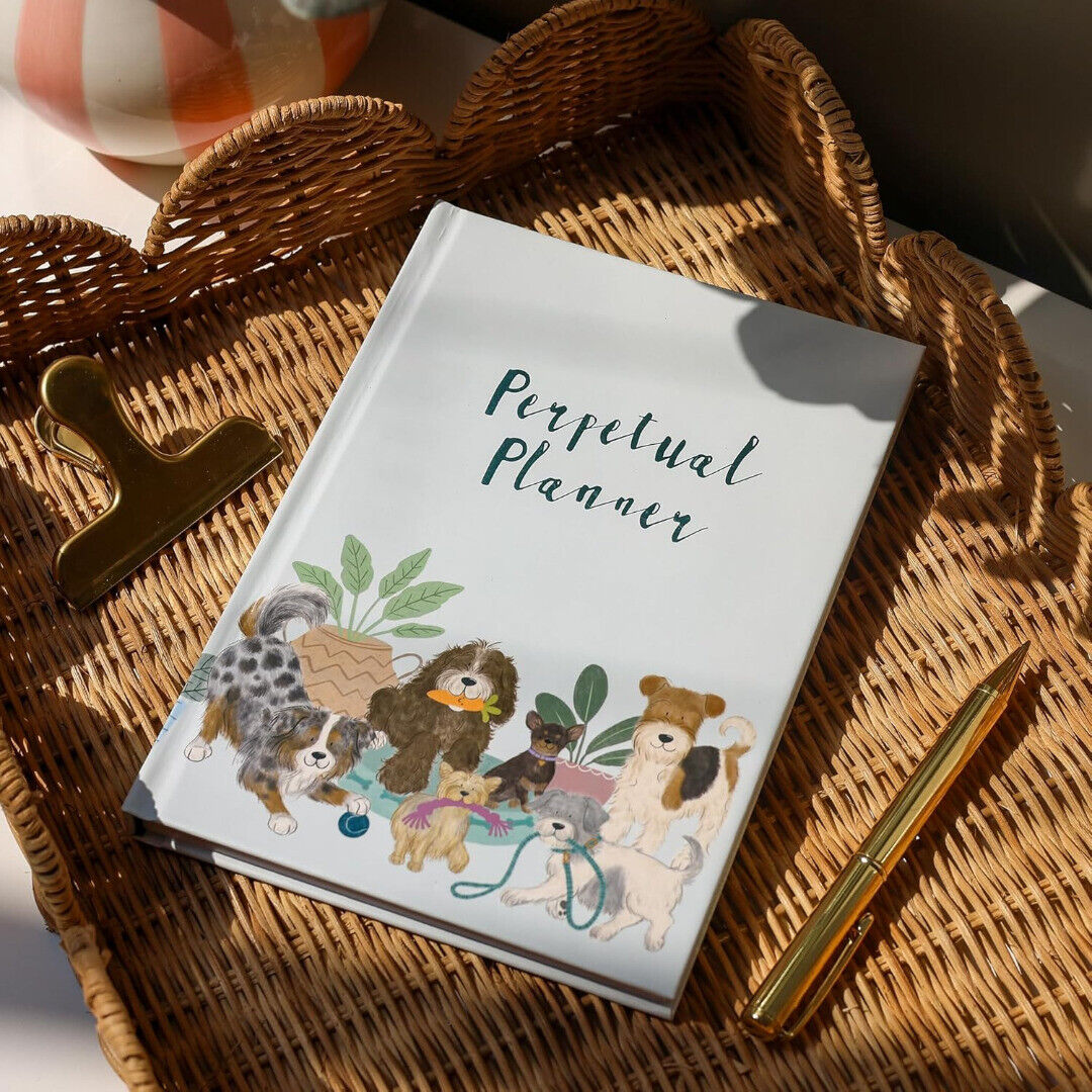 Perpetual Planner for Dog Lovers Hardback