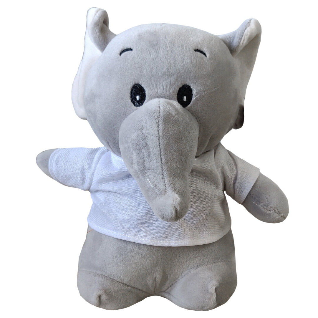Super Soft Elephant with Personalised T-Shirt