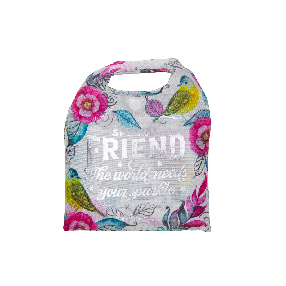 Personalised Sparkle Shopper Bags