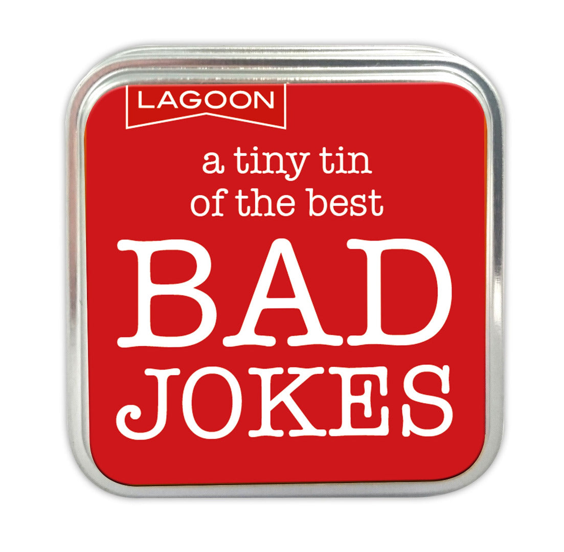 A Tiny Tin of Games - Pocket / Travel / Party Games - Bad Jokes
