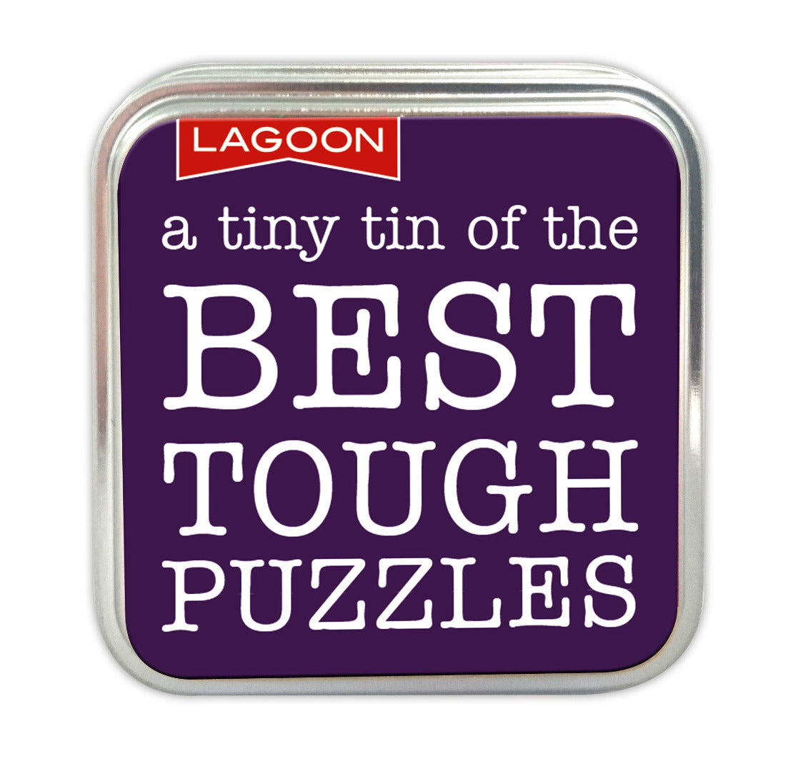 A Tiny Tin of Games - Pocket / Travel / Party Games - Best Tough Puzzles
