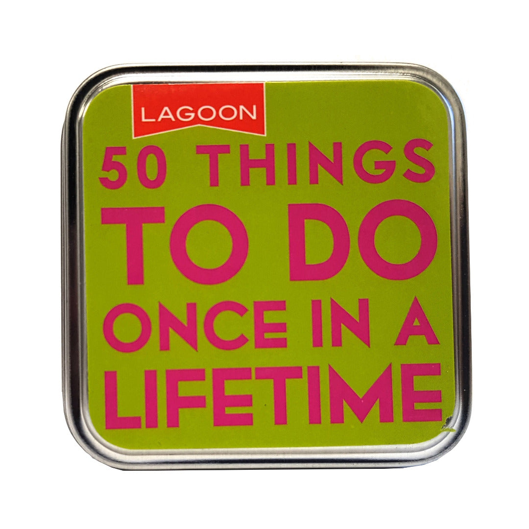 Pocket / Travel / Party Card and Trivia Games & Puzzles - 50 Things To Do Once In A Lifetime