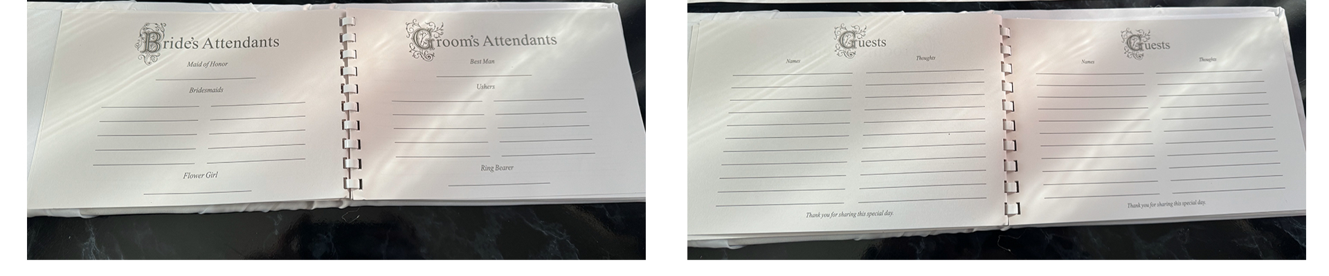 Rhinestone Butterfly Guest Book & Ring Pillow Set - Ivory Satin