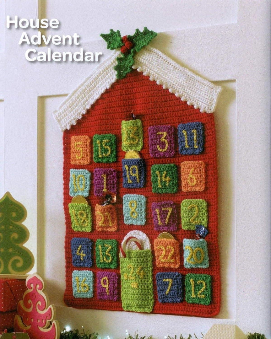 King Cole Christmas Crochet Book 1 - Festive Xmas Decorations Advent Calendar Stocking Patterns by King Cole
