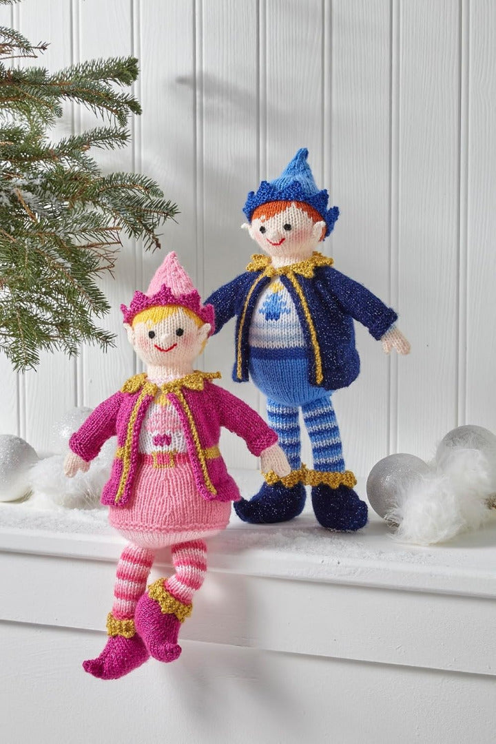 King Cole Christmas Knits Book 11 - Santa,Mrs Clause & Elf Family Knit Patterns