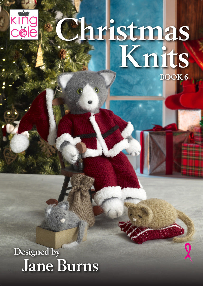 King Cole Christmas Knits Pattern Book 6