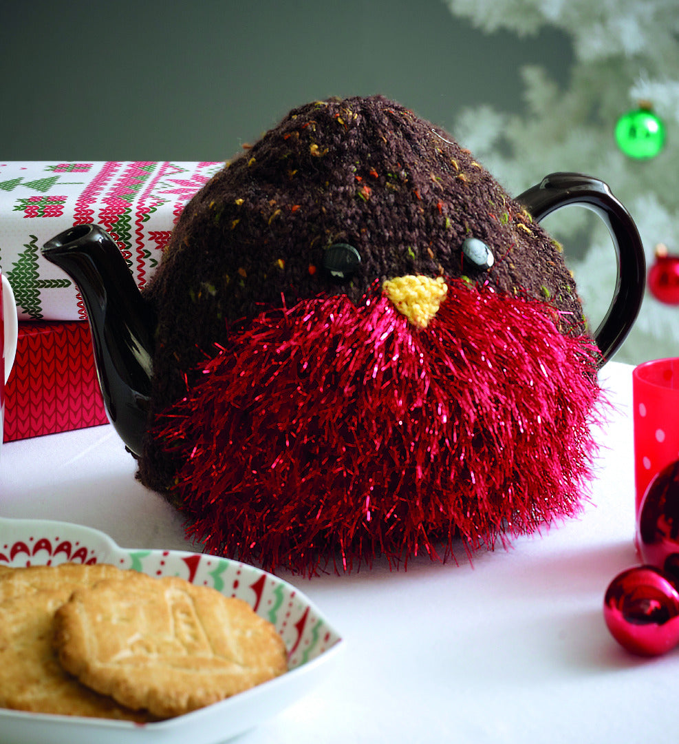 King Cole Christmas Knits Book 3 - Nativity Scene Festive Xmas Decorations Tea Cosy & Garland