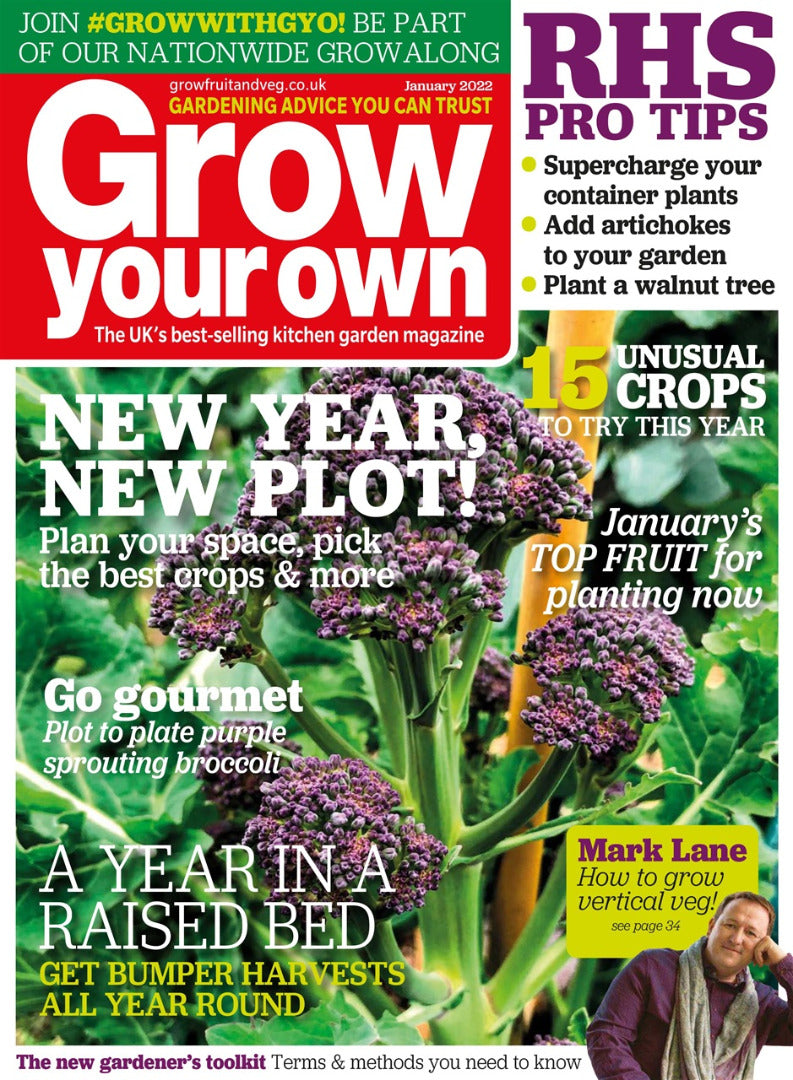 Grow Your Own Gardening Magazine - 2022 - Back Issues
