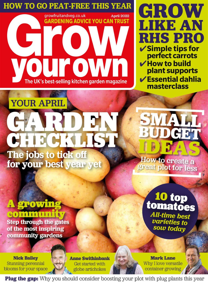 Grow Your Own Gardening Magazine - 2022 - Back Issues