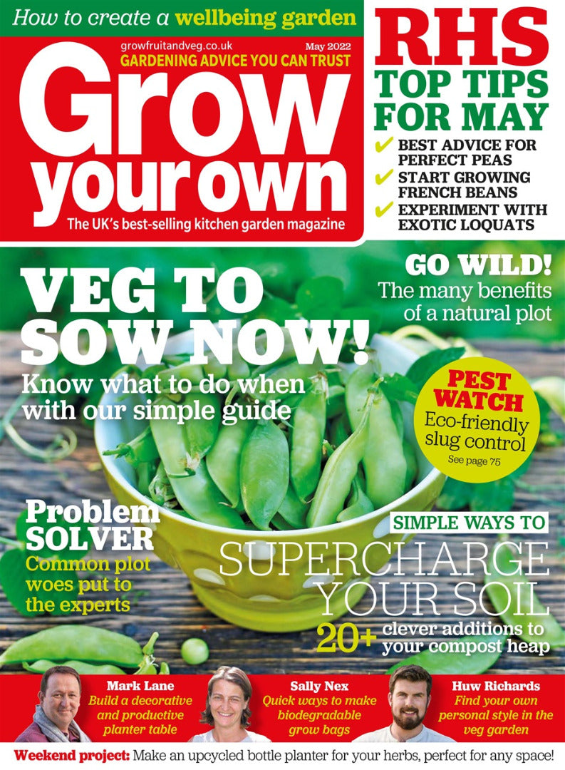 Grow Your Own Gardening Magazine - 2022 - Back Issues
