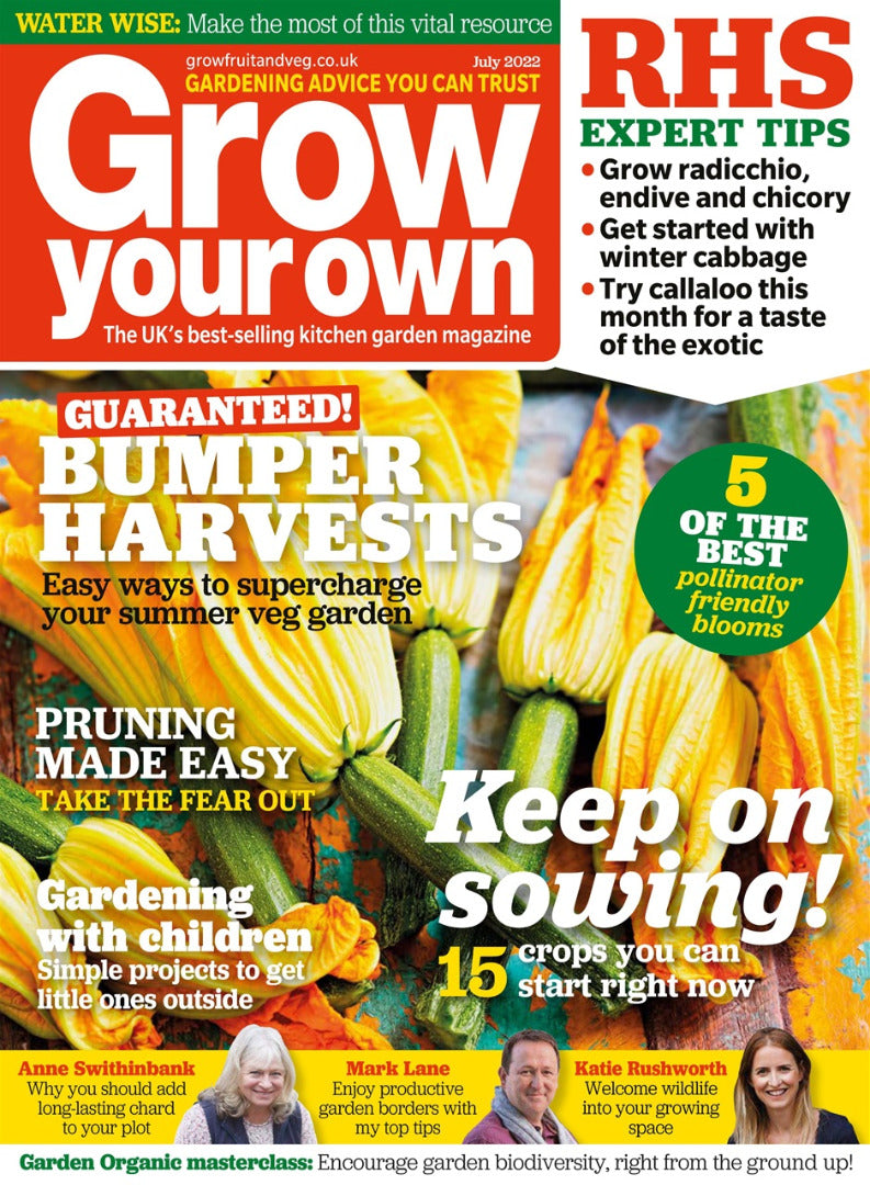 Grow Your Own Gardening Magazine - 2022 - Back Issues