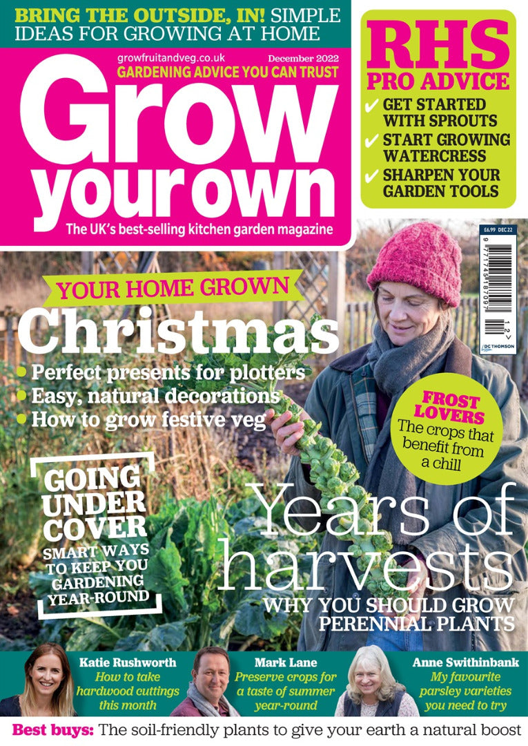 Grow Your Own Gardening Magazine - 2022 - Back Issues