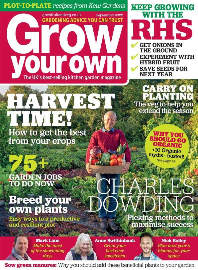 Grow Your Own Gardening Magazine - 2022 - Back Issues