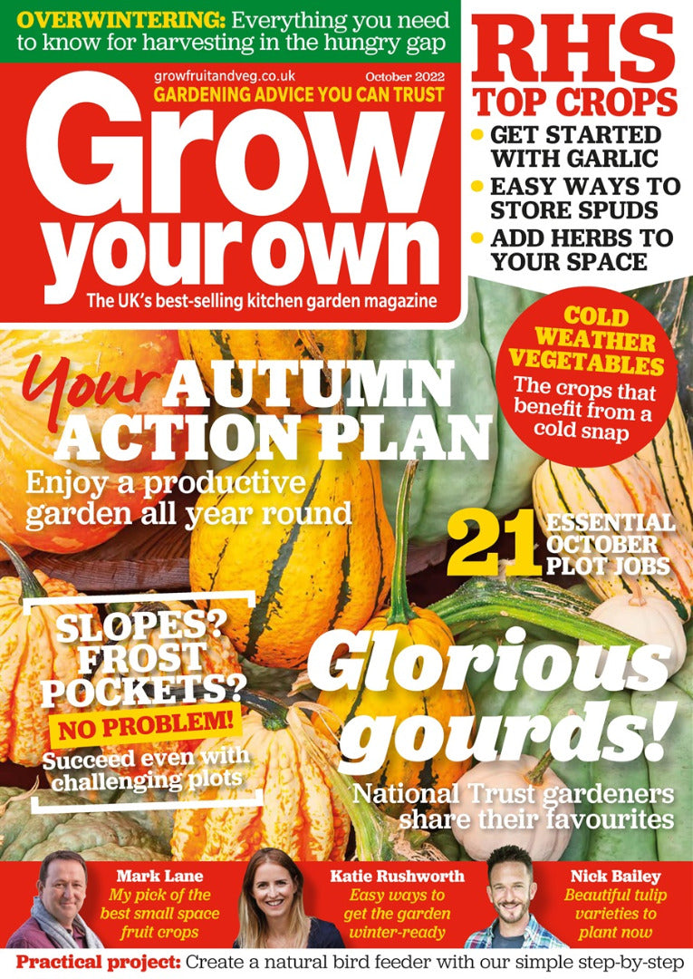 Grow Your Own Gardening Magazine - 2022 - Back Issues