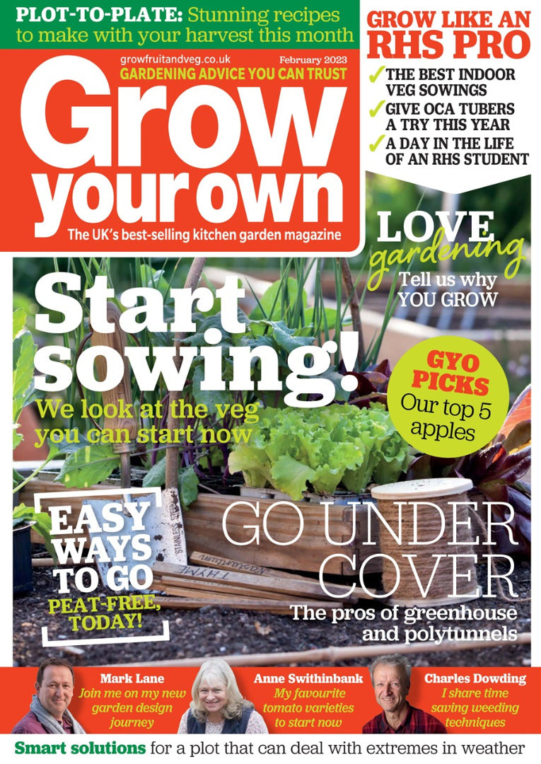 Grow Your Own Gardening Magazine - 2023 Back Issues