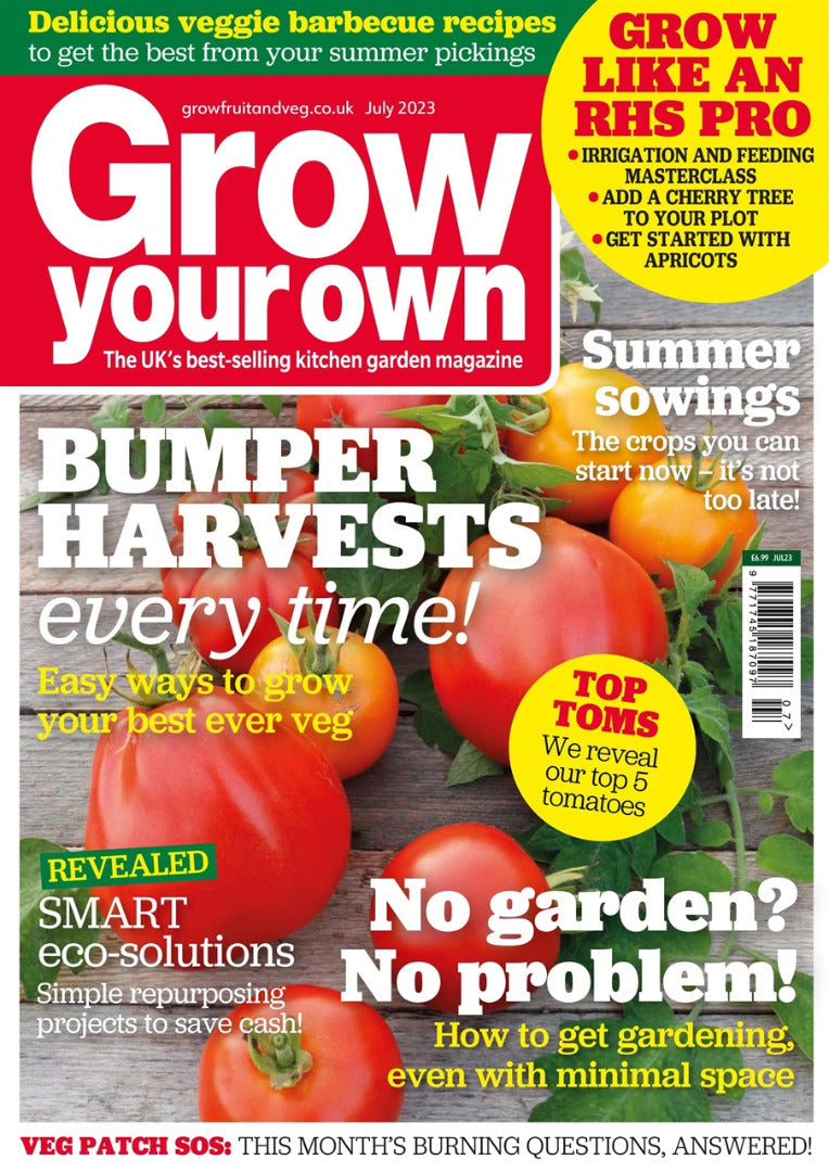 Grow Your Own Gardening Magazine - 2023 Back Issues
