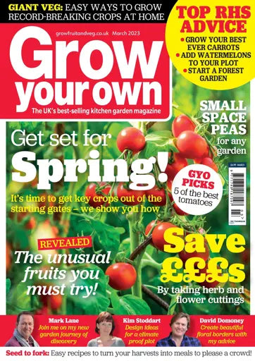 Grow Your Own Gardening Magazine - 2023 Back Issues