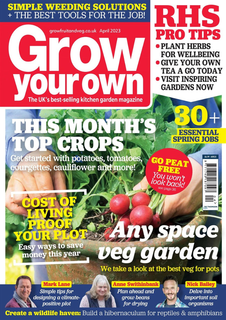 Grow Your Own Gardening Magazine - 2023 Back Issues