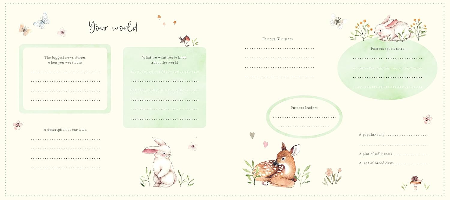 Baby's First Year ~ Baby Record Book