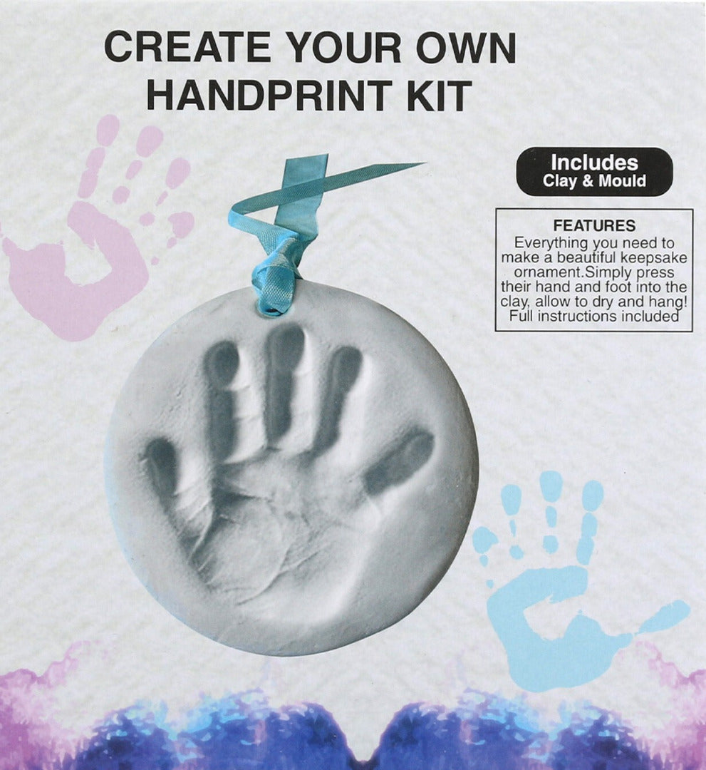 Baby Hand / Foot Clay Ornament Craft Kit