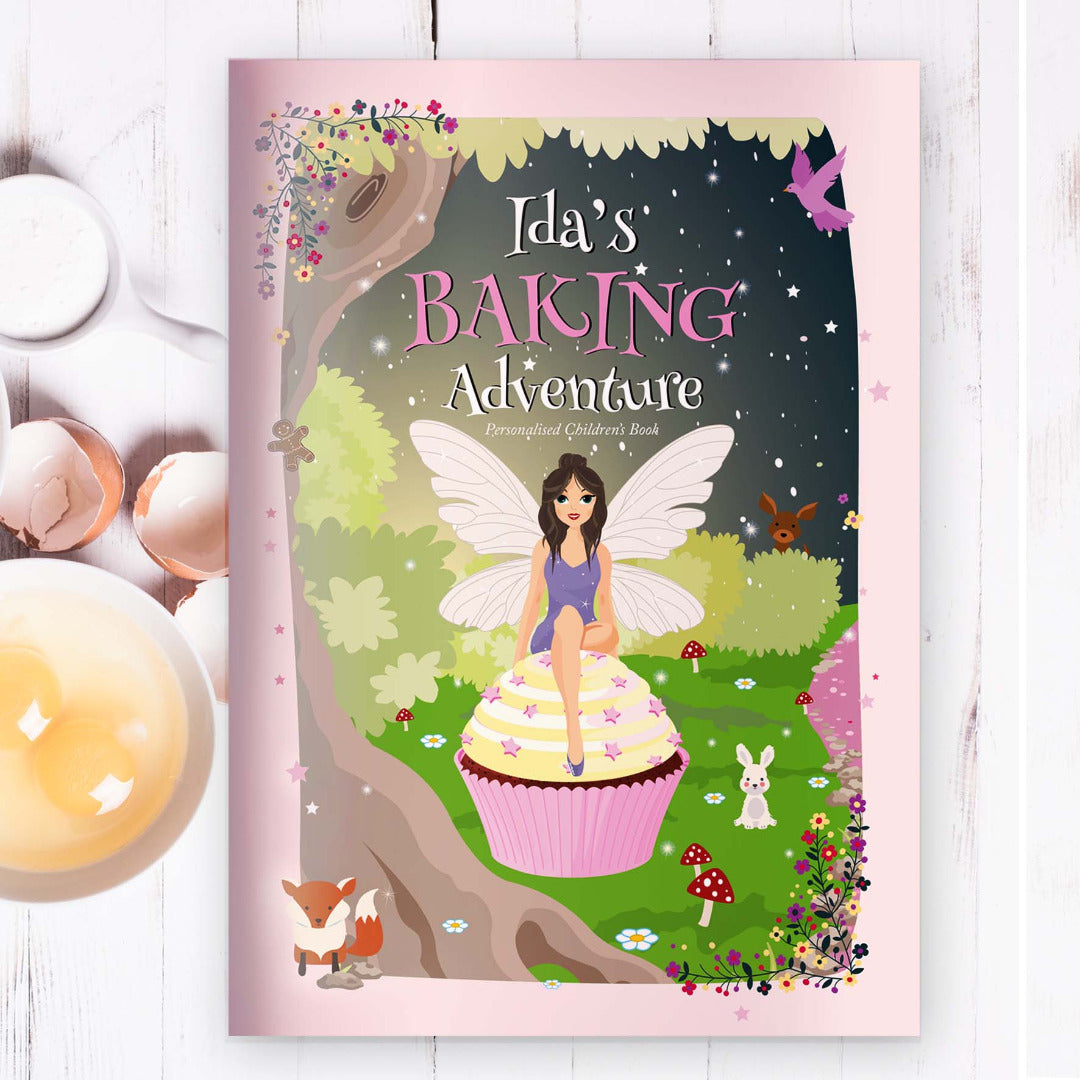 Personalised Fairy Baking Adventure Book & Baking Set
