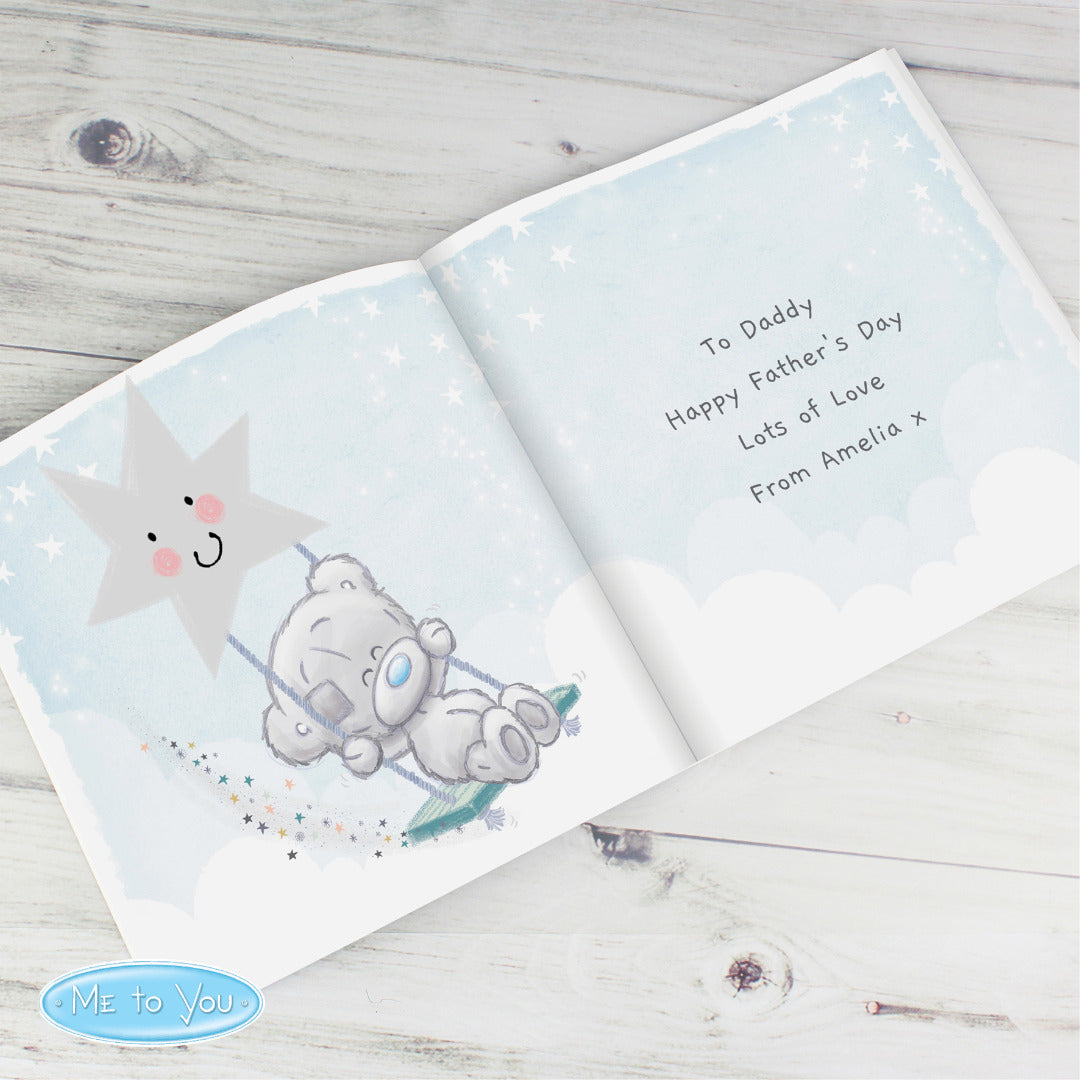 Personalised Tiny Tatty Teddy 'Daddy You're A Star' Poem Book