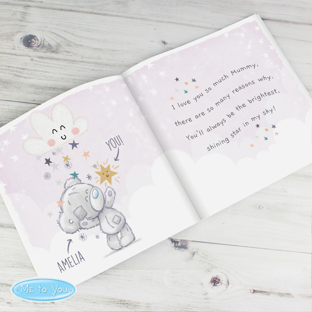 Personalised Tiny Tatty Teddy 'Mummy You're A Star' Poem Book