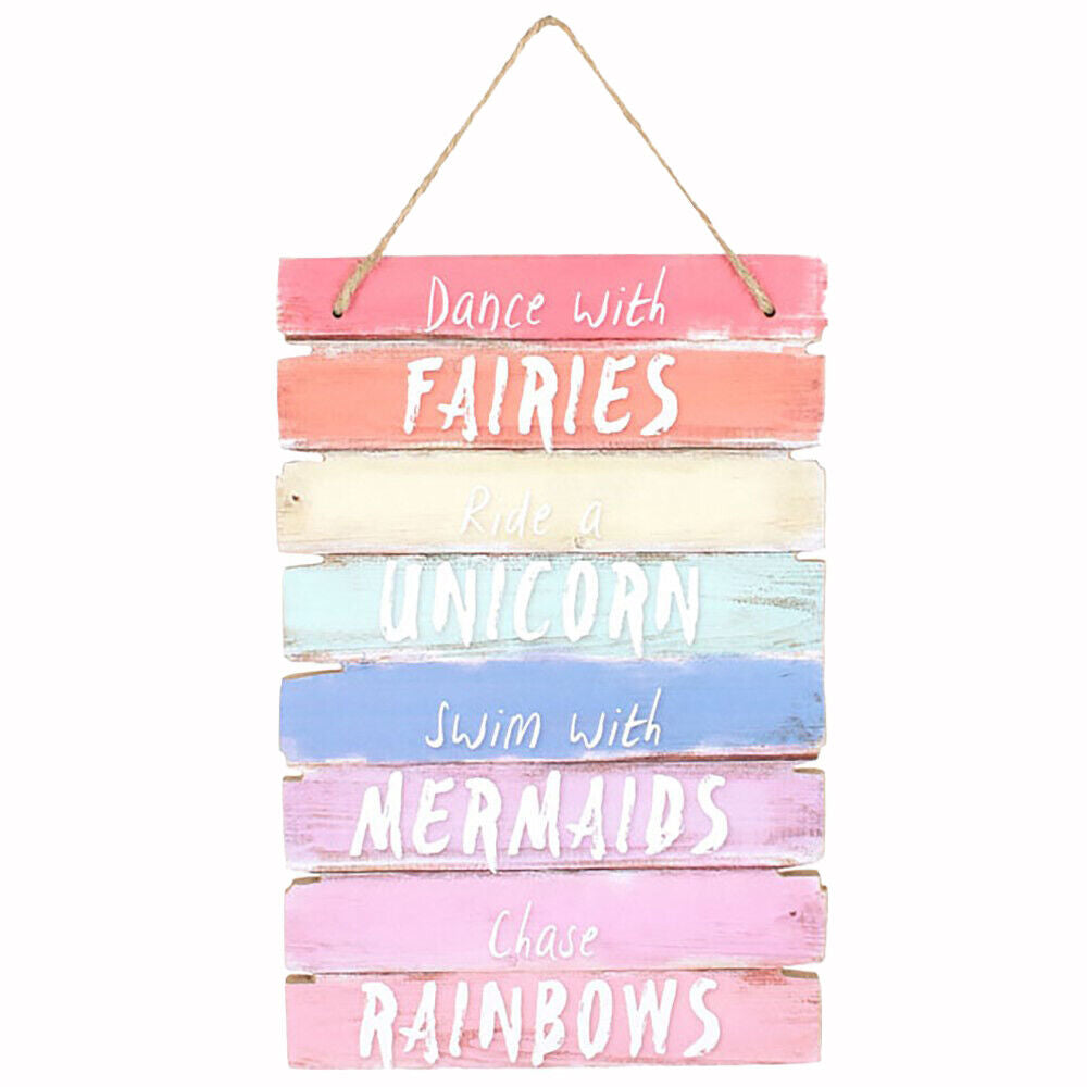 Dance With Fairies Hanging Plaque
