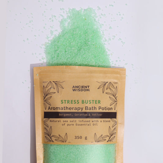 Aromatherapy Bath Potion in Kraft Bags - 350g