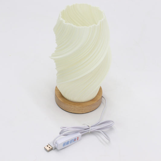 Cloud Twisted New Wave Lamp - USB - 3 settings