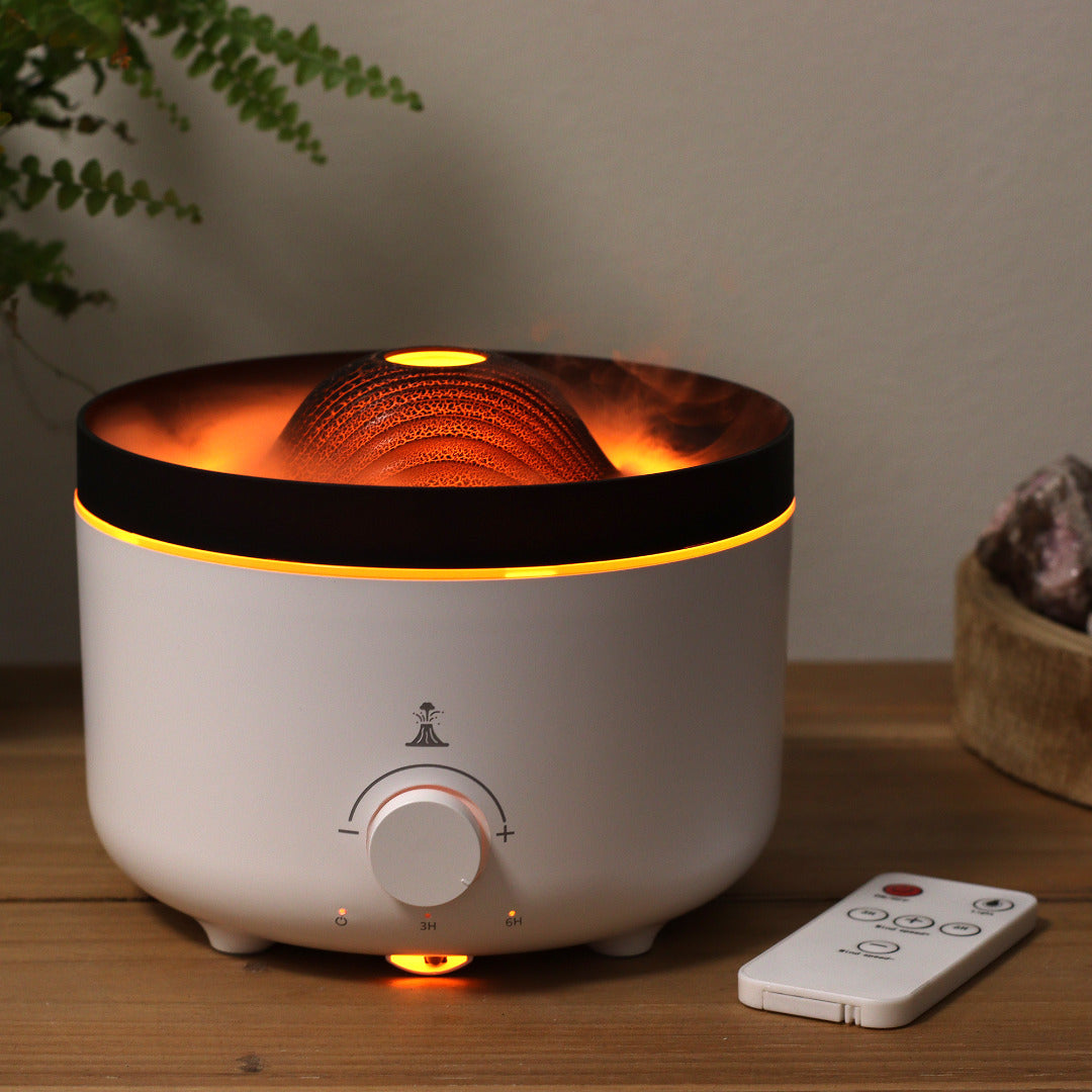 Large Volcano Effect Aroma Diffuser - Two Colours - 560ml