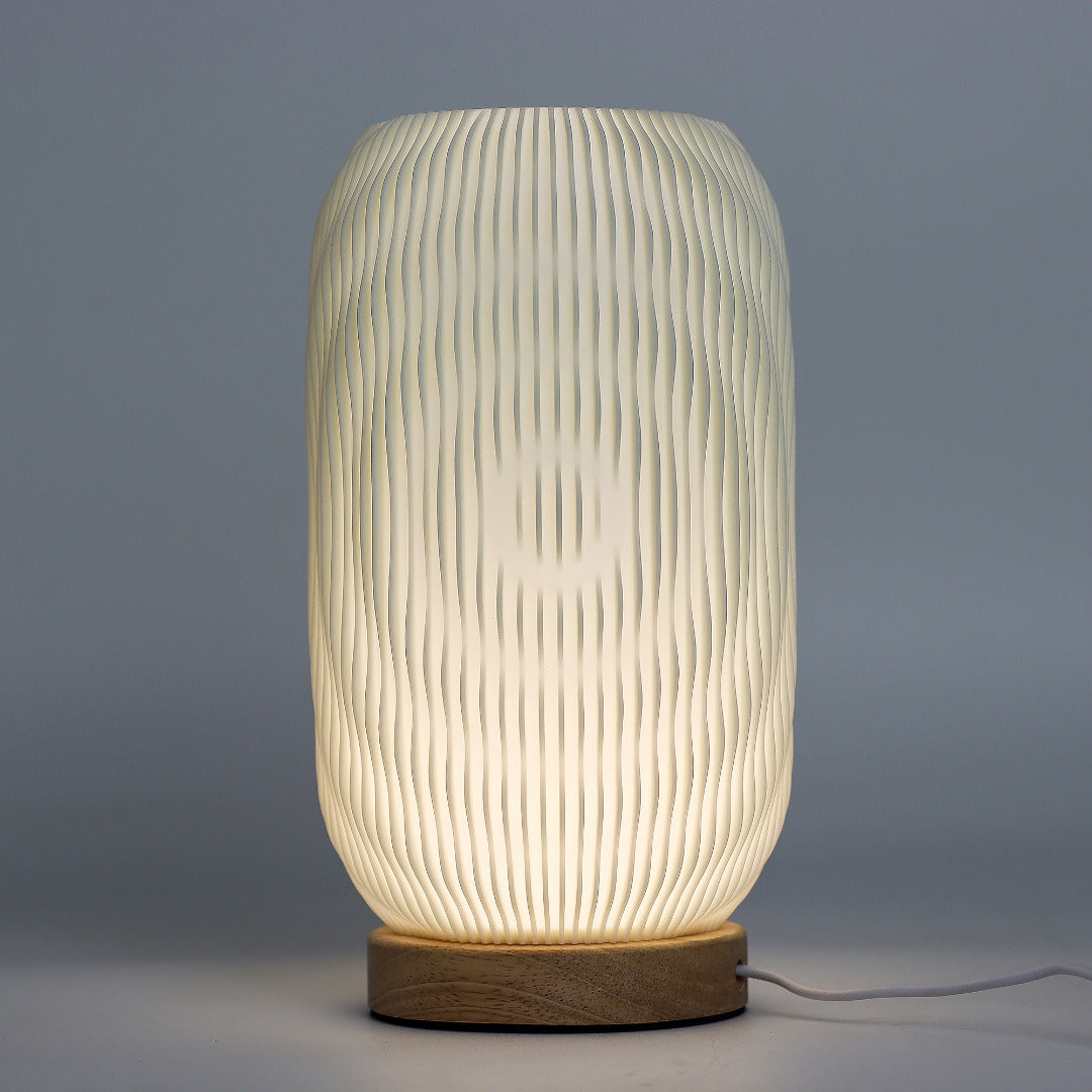 Modern Twisted New Wave Lamp - USB - 3 settings