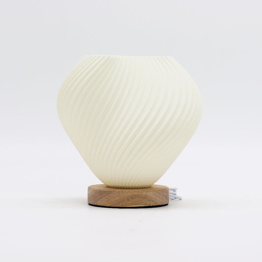 Shell Twisted New Wave Lamp - USB - 3 settings