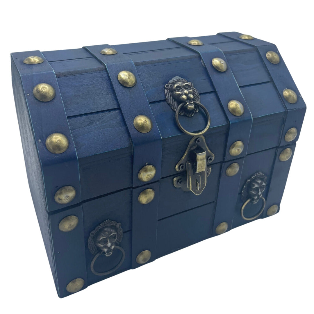 Large Treasure Chests - Vintage Style Keepsake Boxes