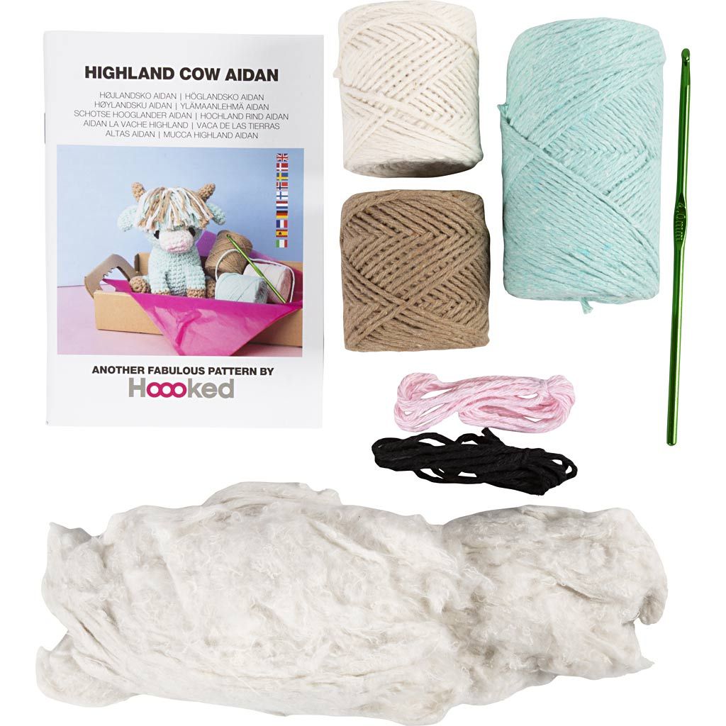 Highland Cow Amigurumi Craft Kit
