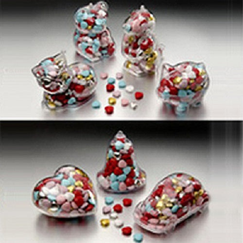 Childrens Plastic Sweet / Treat Boxes ~ Assorted Designs
