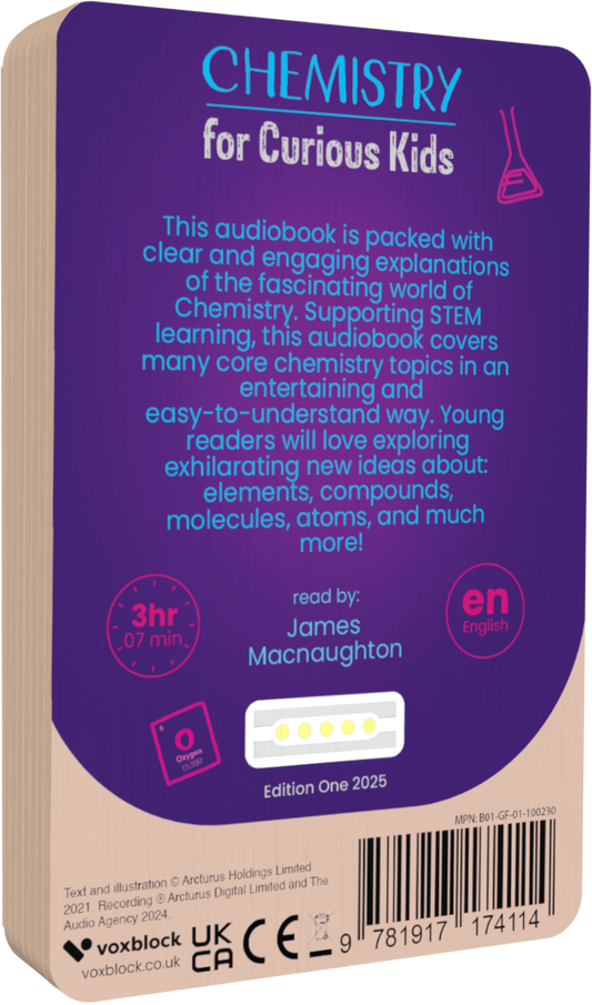 Chemistry for Curious Kids (Audiobook)