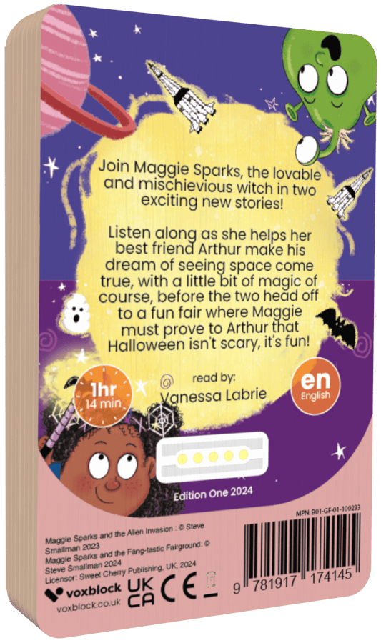 Maggie Sparks and the Alien Invasion & Maggie Sparks and the Fang-tastic Fairground (Audiobook)