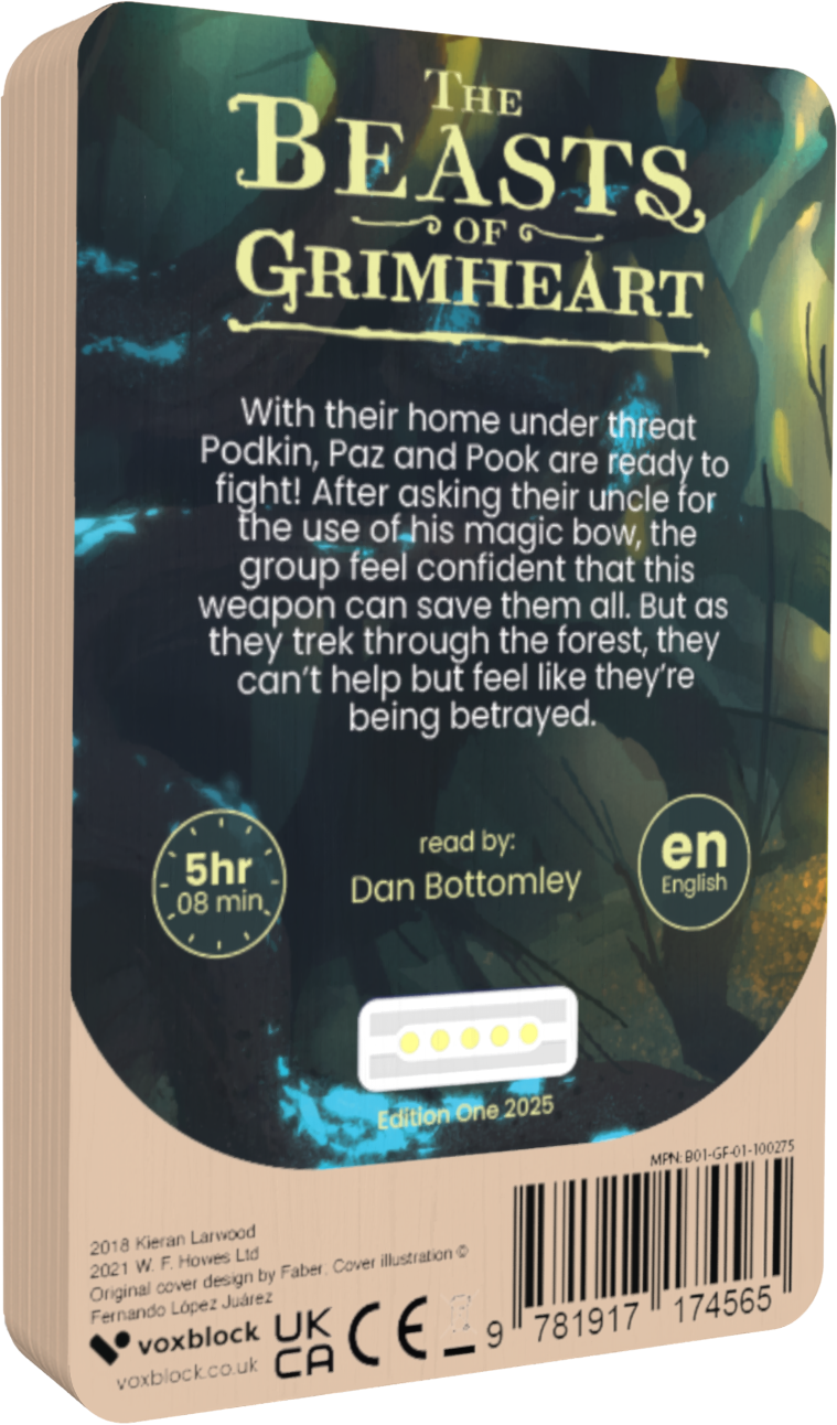 The Five Realms: The Beasts of Grimheart (Audiobook)