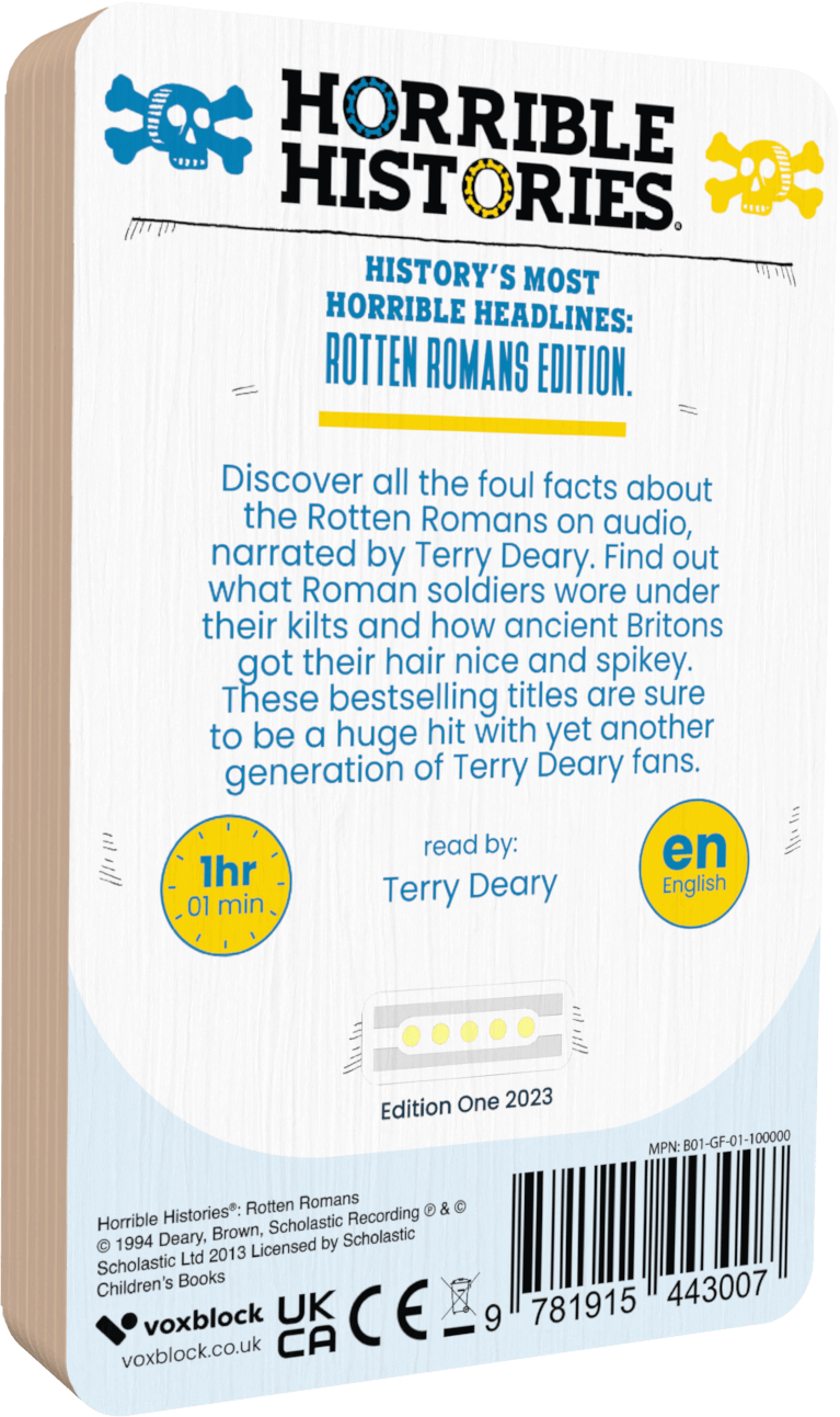 Horrible Histories: Rotten Romans (Audiobook)