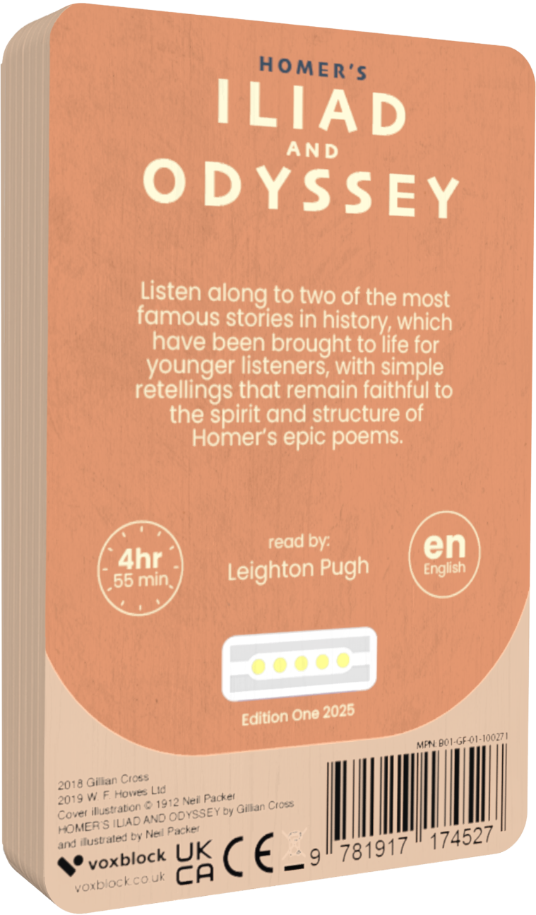 Homer's Iliad and the Odyssey: Two of the Greatest Stories Ever Told (Audiobook)