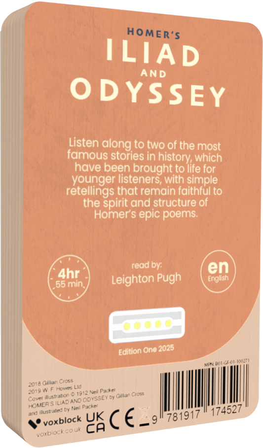 Homer's Iliad and the Odyssey: Two of the Greatest Stories Ever Told (Audiobook)