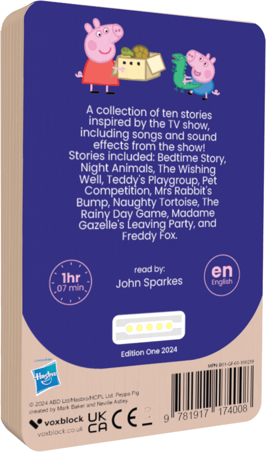 Peppa Pig: Peppa's Bedtime Stories (Audiobook)