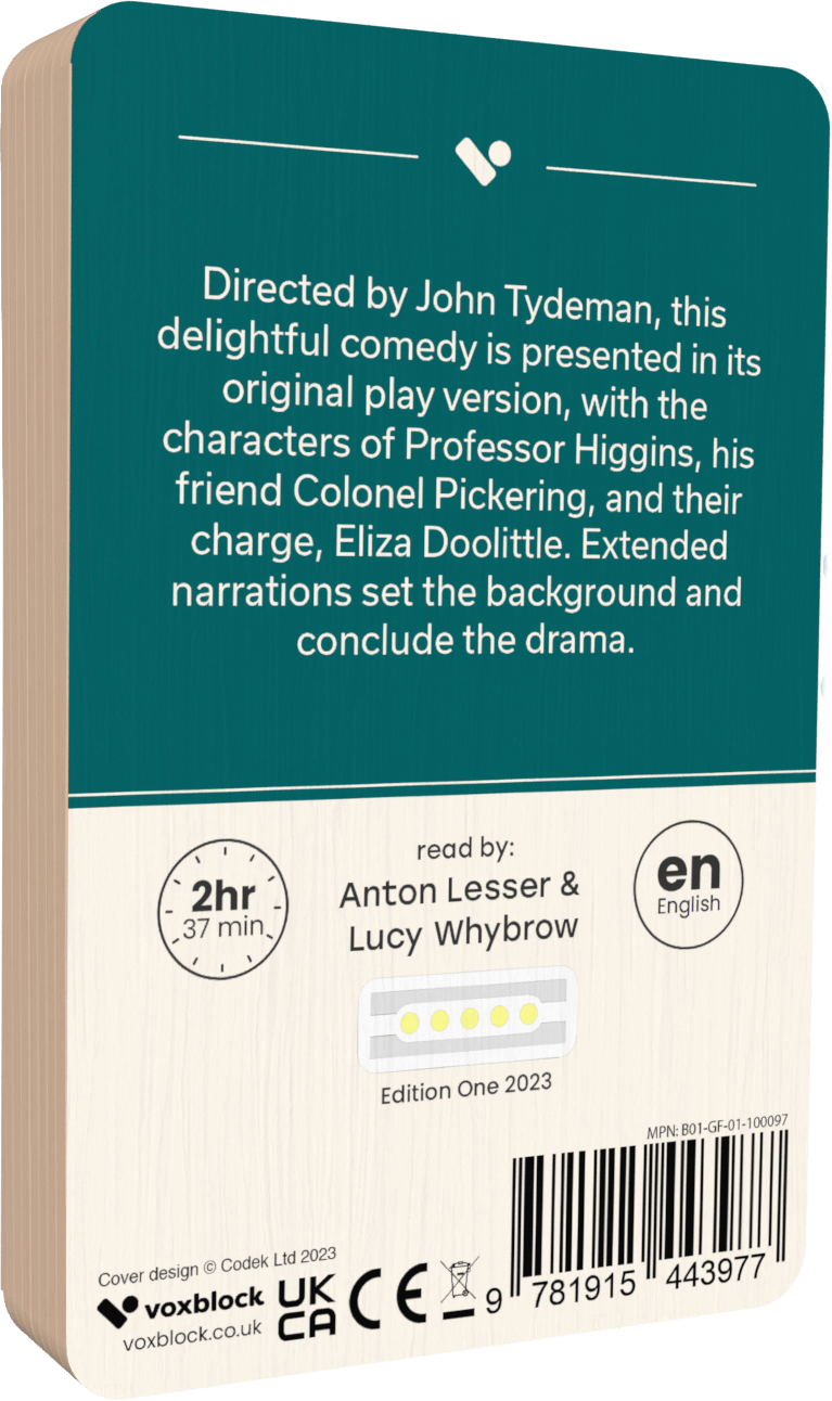 Pygmalion (Audiobook)