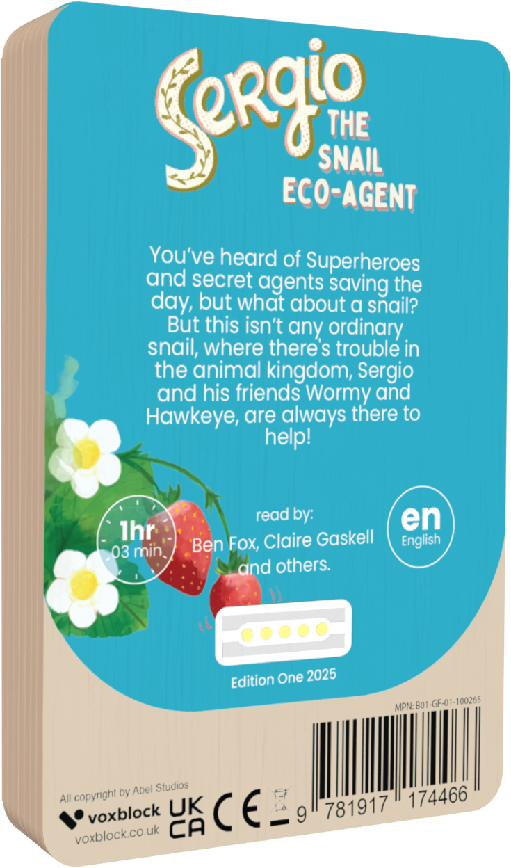 Sergio the Snail: Eco-Agent (Audiobook)