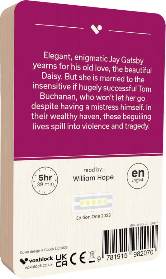 The Great Gatsby (Audiobook)