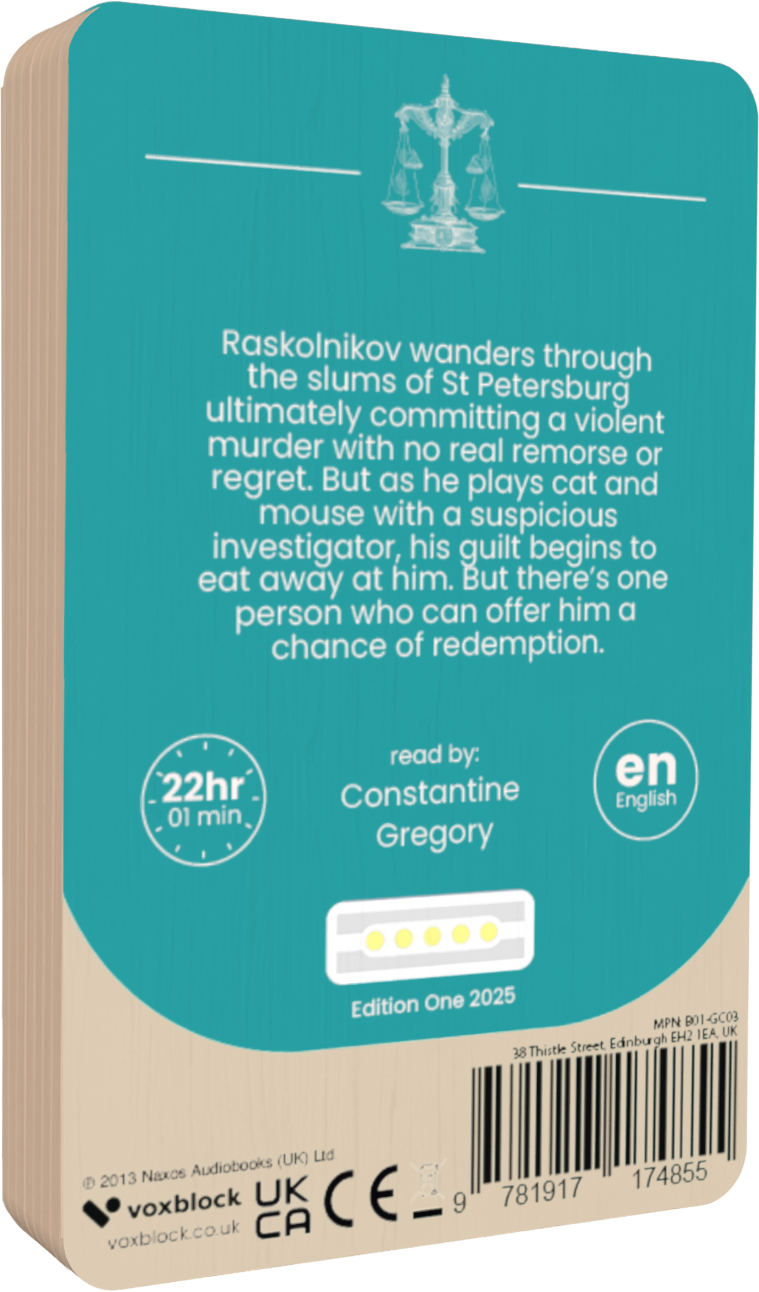 Crime and Punishment (Audiobook)