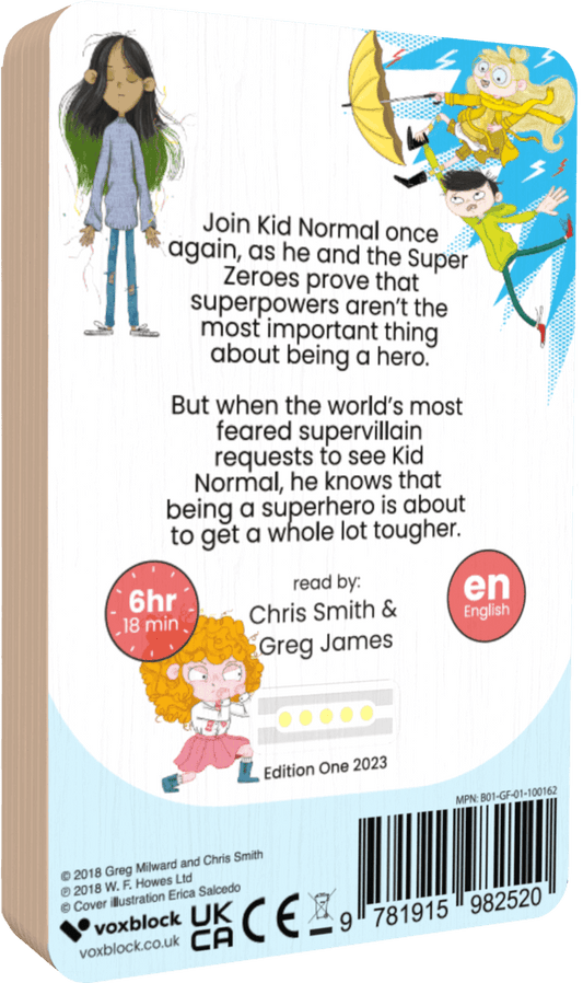Kid Normal and the Rogue Heroes (Audiobook)